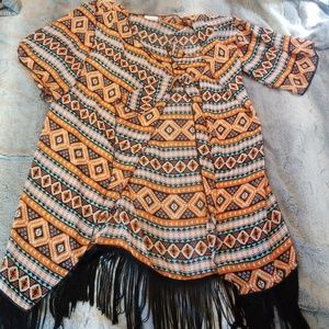 Lularoe Lindsay kimono size Small